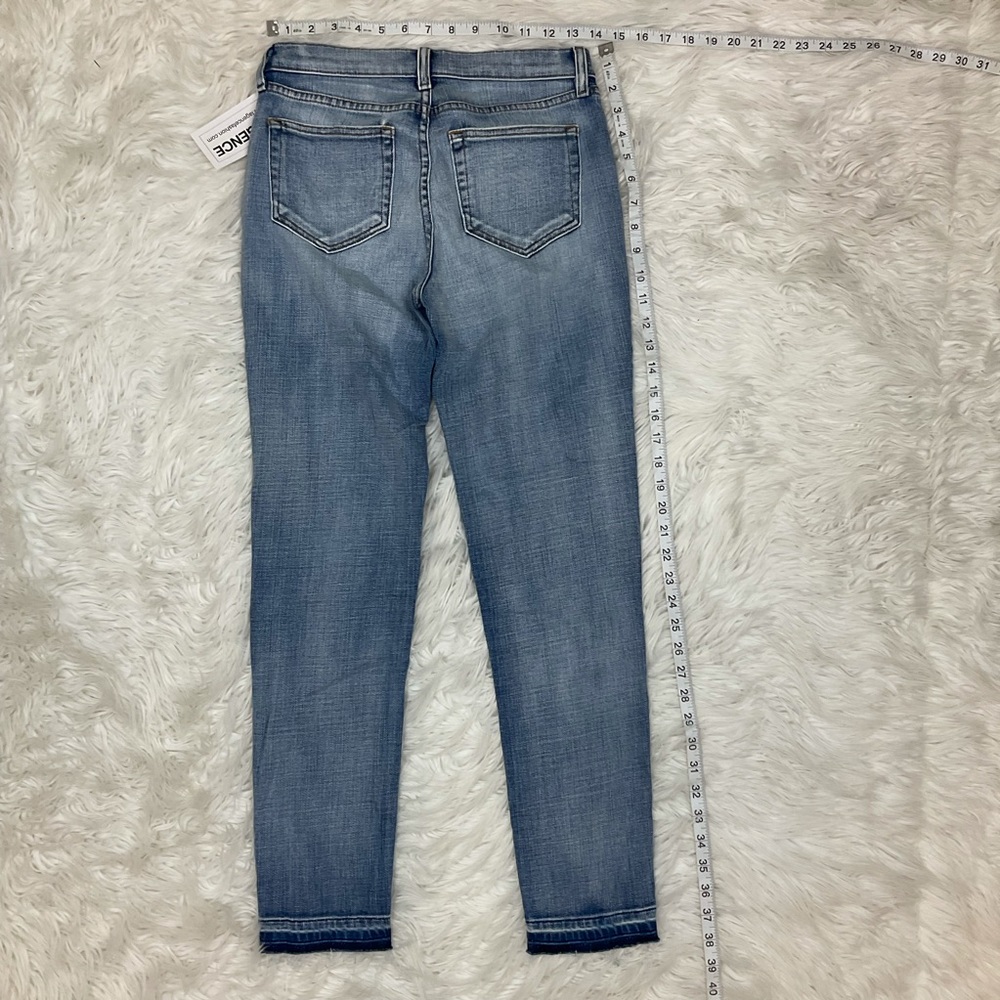 L’AGENCE Faded Light Blue Denim Jeans Size 25 - Picture 2 of 3